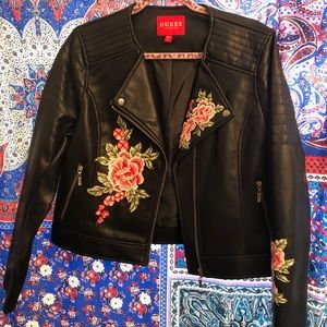 NWOT- Guess Leather Jacket